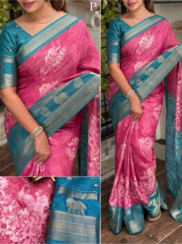 tusser cotton jacquard